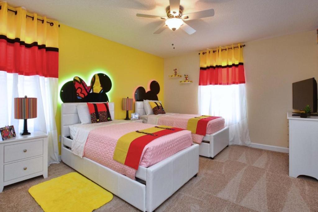 Paradise Palms - 5 Bedroom Pool Home - 3500Pp Kissimmee Luaran gambar